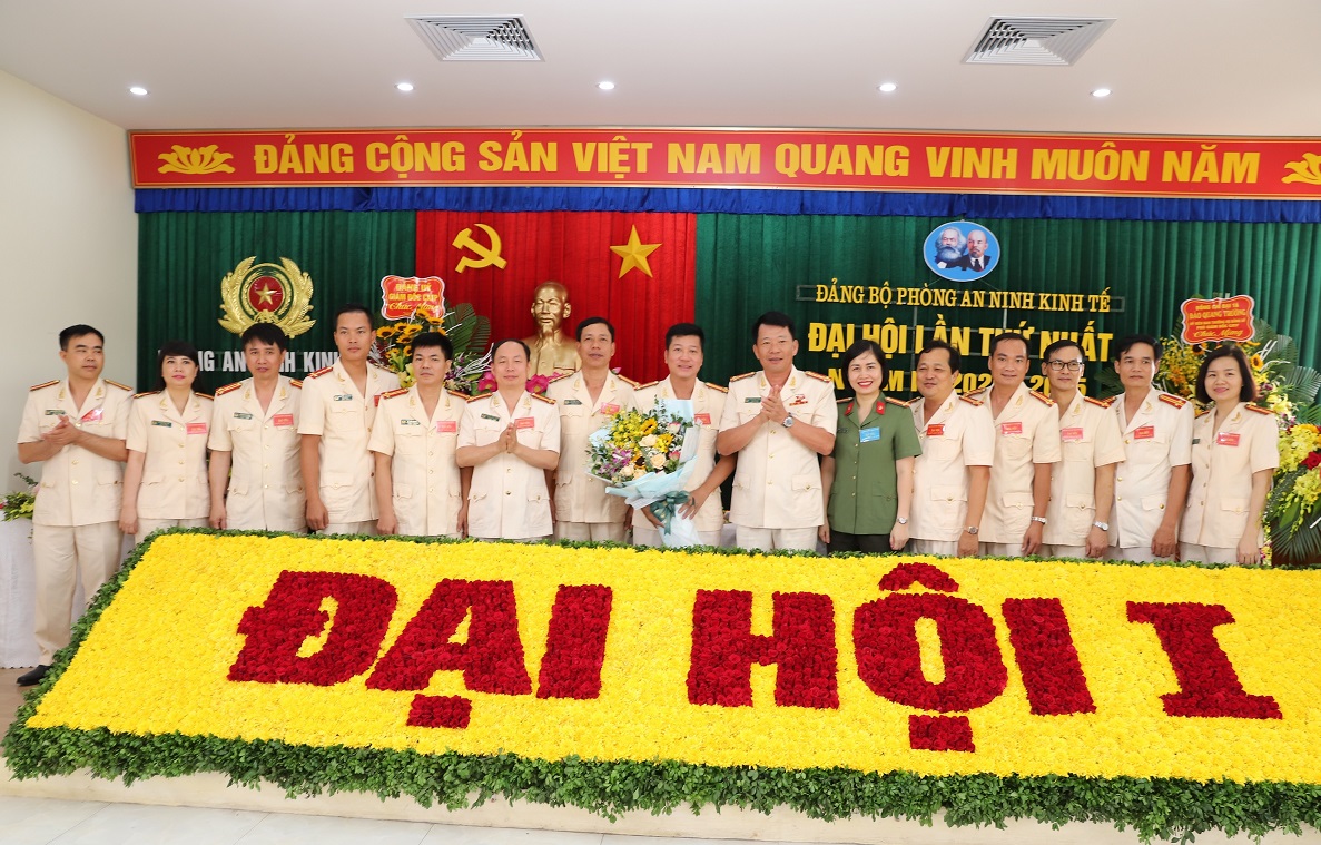 Đại hội Đảng bộ Phòng An ninh Kinh tế thành công tốt đẹp